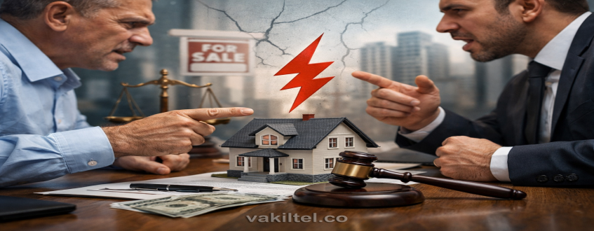 مشاوره حقوقی تلفنی در اختلاف با بنگاه املاک