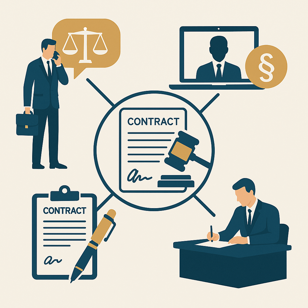 تنطیم قرارداد